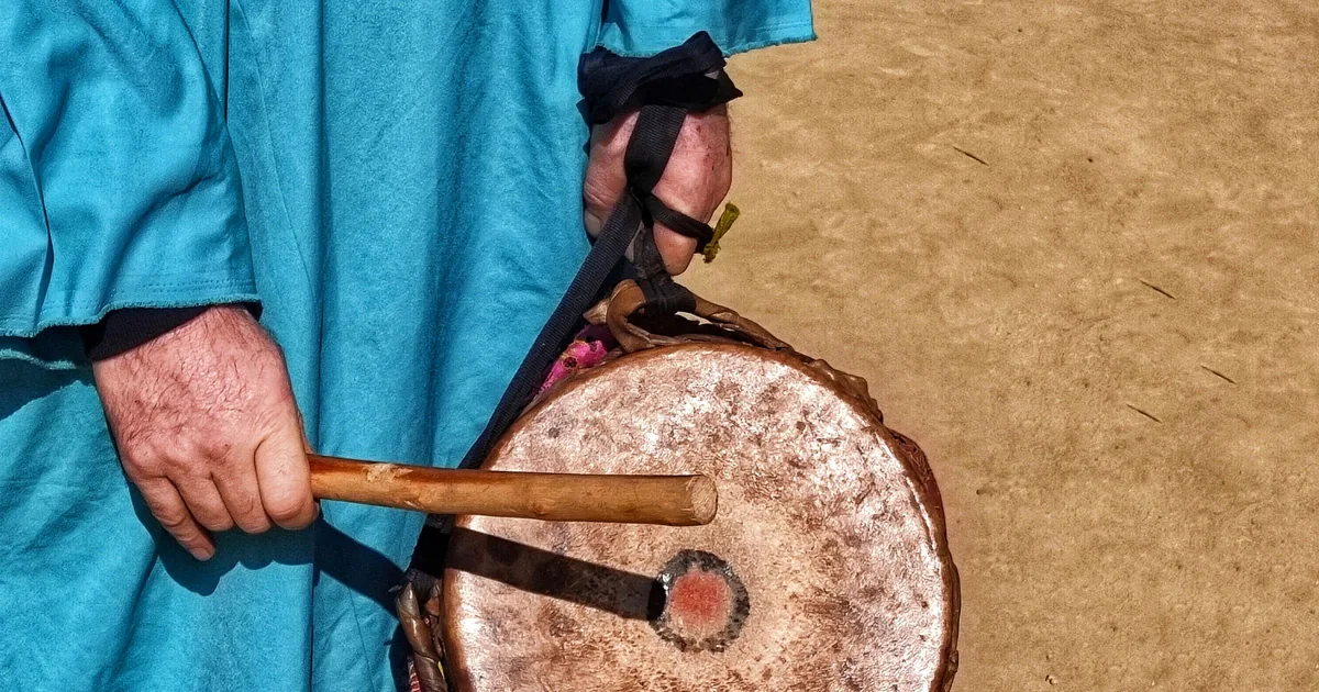 Dholak hand drum