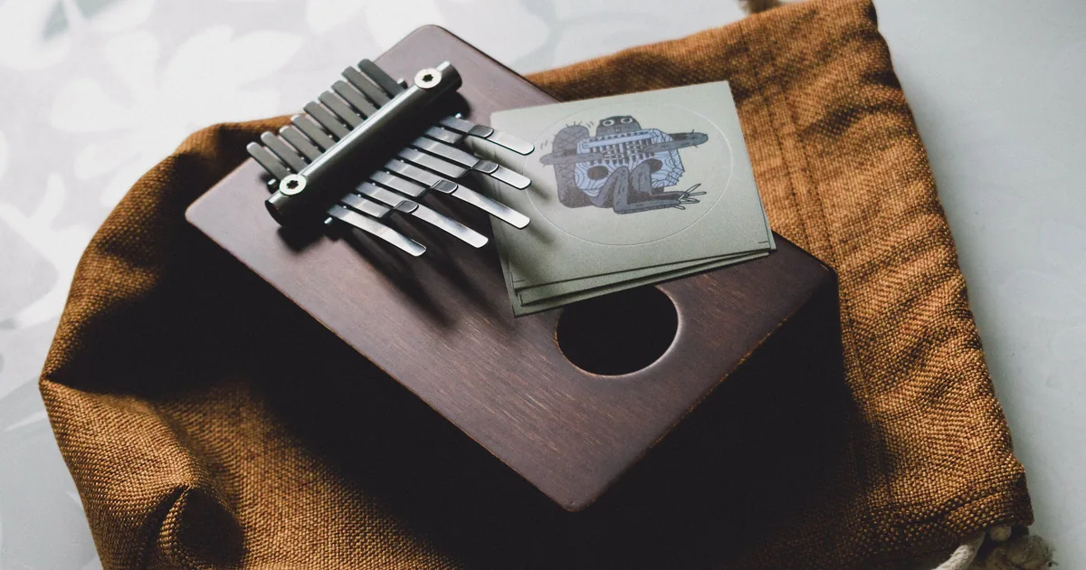 Thumb piano tine chart